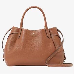 Kate Spade Tan Large Leather Satchel NWT
